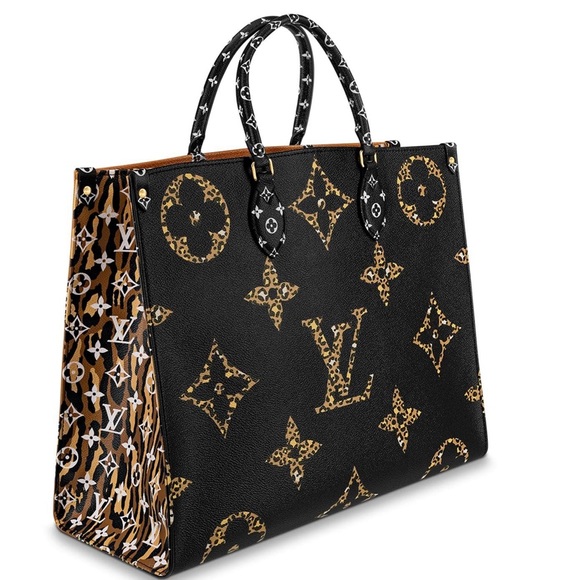 louis vuitton animal print bag